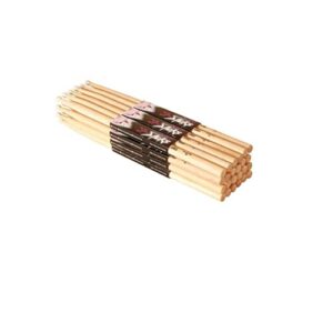 on-stage hickory 7a nylon tip drumsticks, 12 pairs