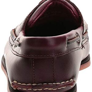 Timberland mens 2-eye Boat loafers shoes, Rootbeer/Brown, 8.5 US