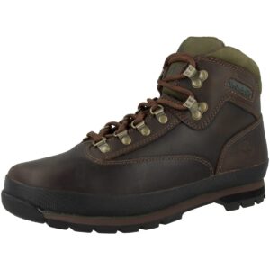 Timberland Men's Euro Hiker Boot, Brown, 10.5 M