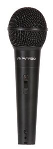 peavey pvi 100 xlr dynamic cardioid microphone with xlr cable