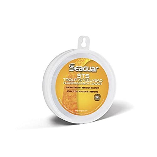 Seaguar STS Trout/Steelhead 100% Fluorocarbon Fishing Line 4lbs, 100yds Break Strength/Length - 04STS100