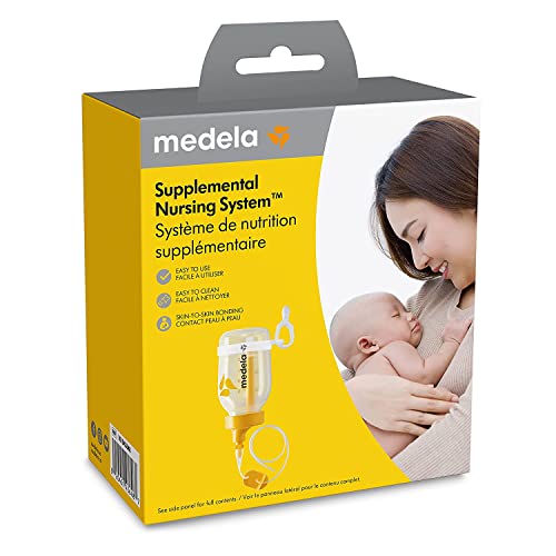 Medela Supplemental Nursing System - Feeding Tube Device and Baby Feeding System for Moms and Babies Facing Special Challenges, Made Without BPA