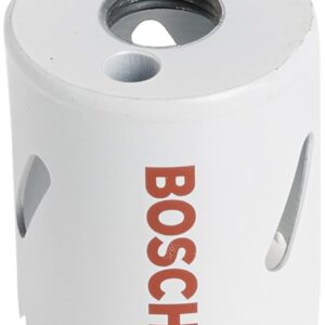 BOSCH HB163 1-5/8 In. Bi-Metal Hole Saw , White