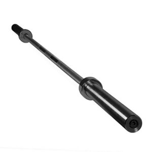 cap barbell classic 7-foot olympic bar, black