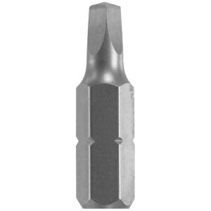 bosch 29050 1-inch length full hex r2, number 2 square recess bit, gray