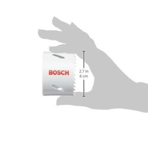 BOSCH HB250 2-1/2 In. Bi-Metal Hole Saw , White