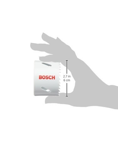 BOSCH HB250 2-1/2 In. Bi-Metal Hole Saw , White