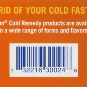 Zicam Cold Remedy Zinc Rapidmelts, Citrus Flavor, 25 Count (Pack of 1)