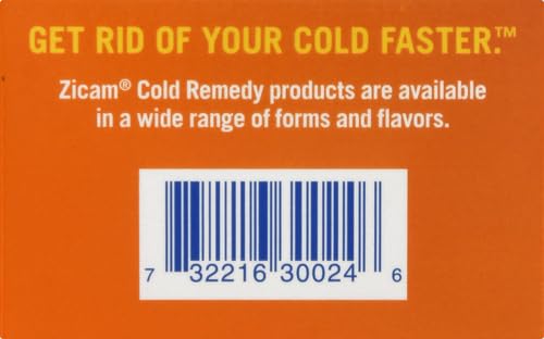 Zicam Cold Remedy Zinc Rapidmelts, Citrus Flavor, 25 Count (Pack of 1)