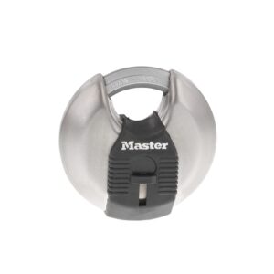 master lock m40xkadccsen m40xkad discus lock, keyed alike, silver