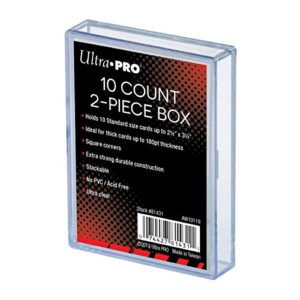 ultra pro 10-count 2-piece case