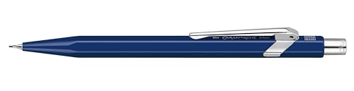 Caran D'ache 844 Metal Mechanical Pencil 0.7mm - Sapphire Blue (844.150)