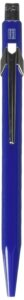 caran d'ache ballpoint pen metal blue (849.150)