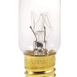 Sylvania 18174 15-Watt Clear Tubular Intermediate Base Incandescent T7 Bulb