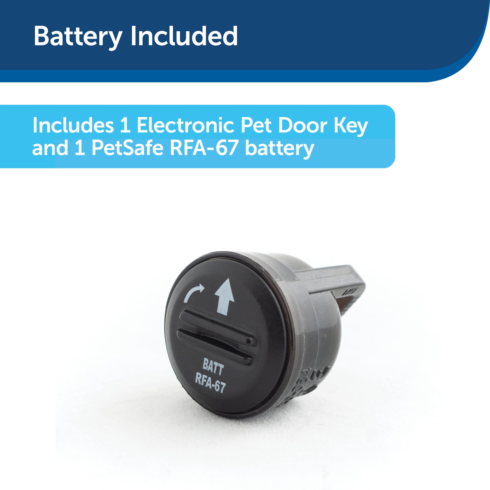 PetSafe Electronic SmartKey for SmartDoor - Dog and Cat Keys - Add More Pets - Fits Collar ID Tags