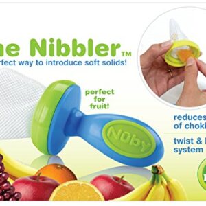 Nuby 2-Pack Nibbler Mesh Feeders, Colors May Vary