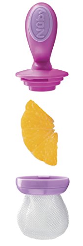 Nuby 2-Pack Nibbler Mesh Feeders, Colors May Vary