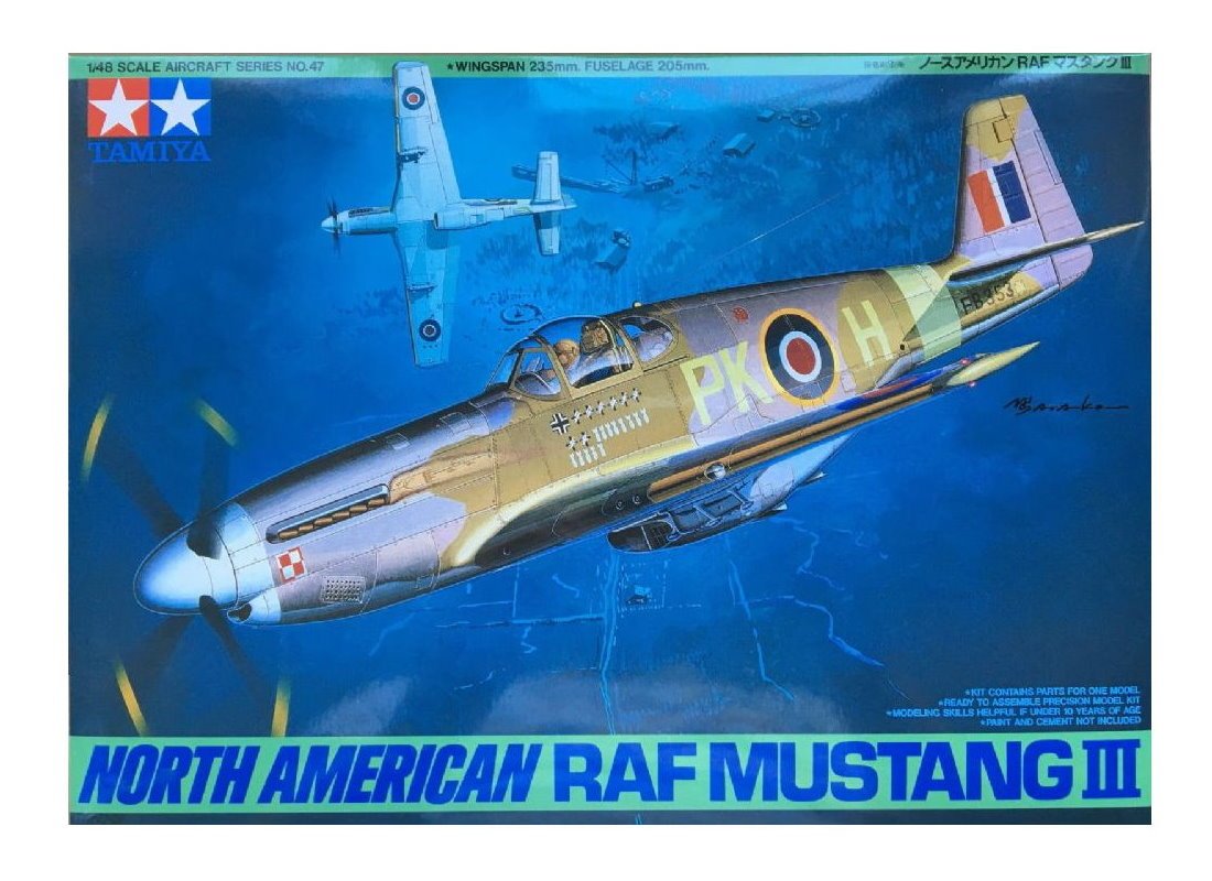 North American RAF Mustang III Model Kit