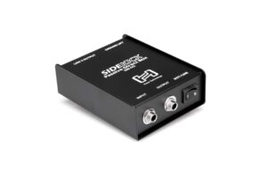 hosa dib-443 1/4" ts to xlr3m sidekick passive di box