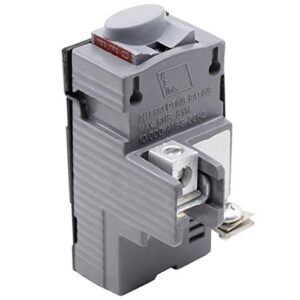 connecticut electric ubip120-new pushmatic p120 replacement. one pole 20 amp circuit breaker, gray