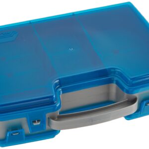 Plano Large 2 Sided Tackle Box, Metallic Gray & Blue, Medium