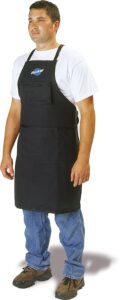 park tool sa-3 deluxe shop apron with header, black