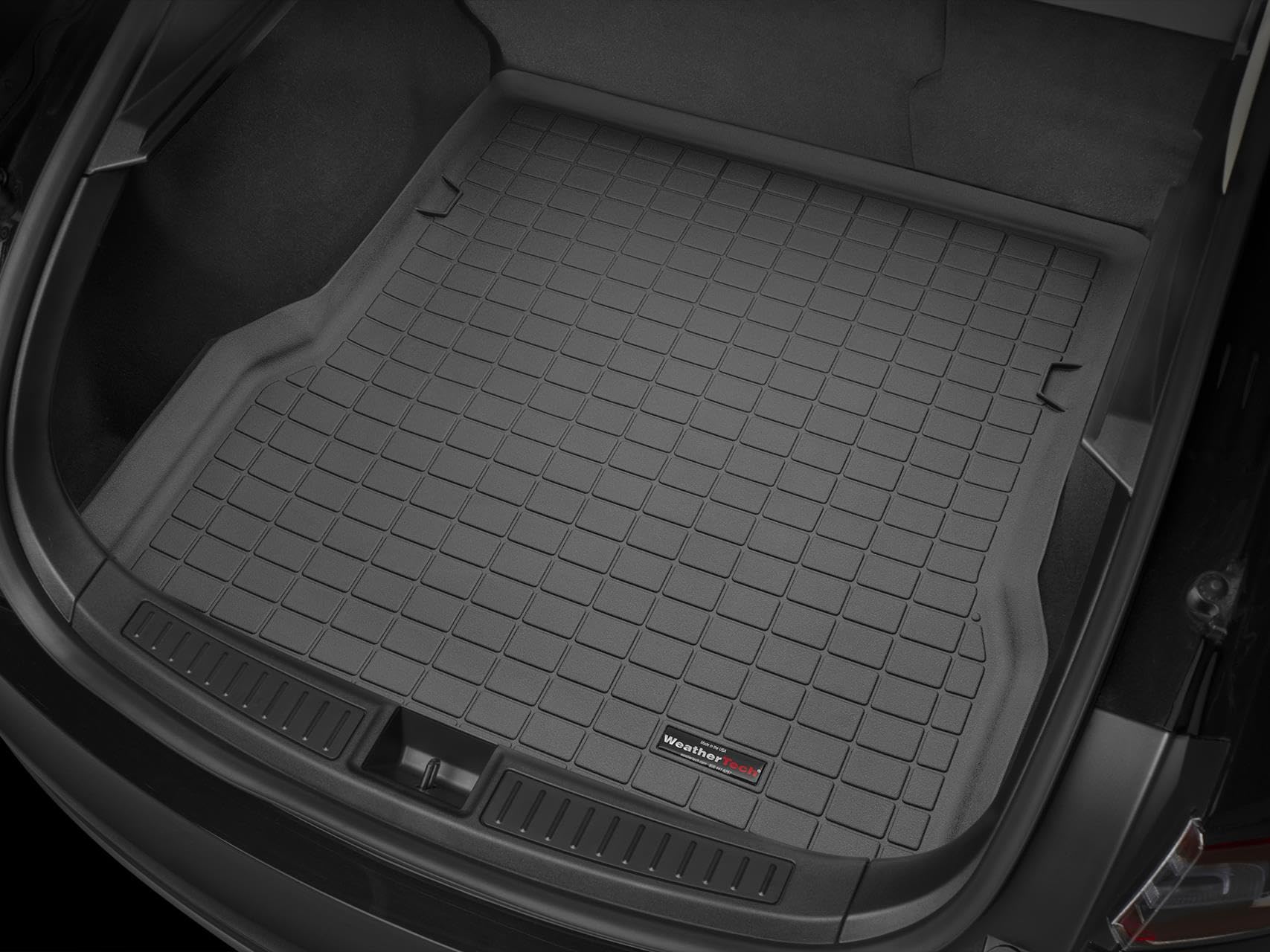 WeatherTech Cargo Trunk Liner for Chrysler Pacifica, Pacifica Hybrid, Voyager - Behind 3rd Row (40950) Black