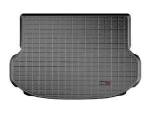 weathertech cargo trunk liner for lexus nx hybrid, nx - behind 2nd row (40756) black