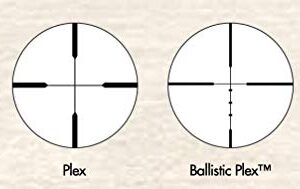 Burris Optics Handgun Plex Reticle Pistol Hunting Scope, 2X20mm, Silver Nickel (200229)