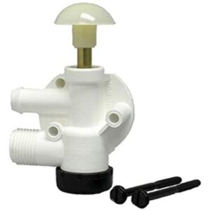 dometic 385314349 toilet water valve assembly, screws included | easy, installation