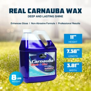 Camco 40927 Armada Carnauba Wash & Wax - 1 gallon