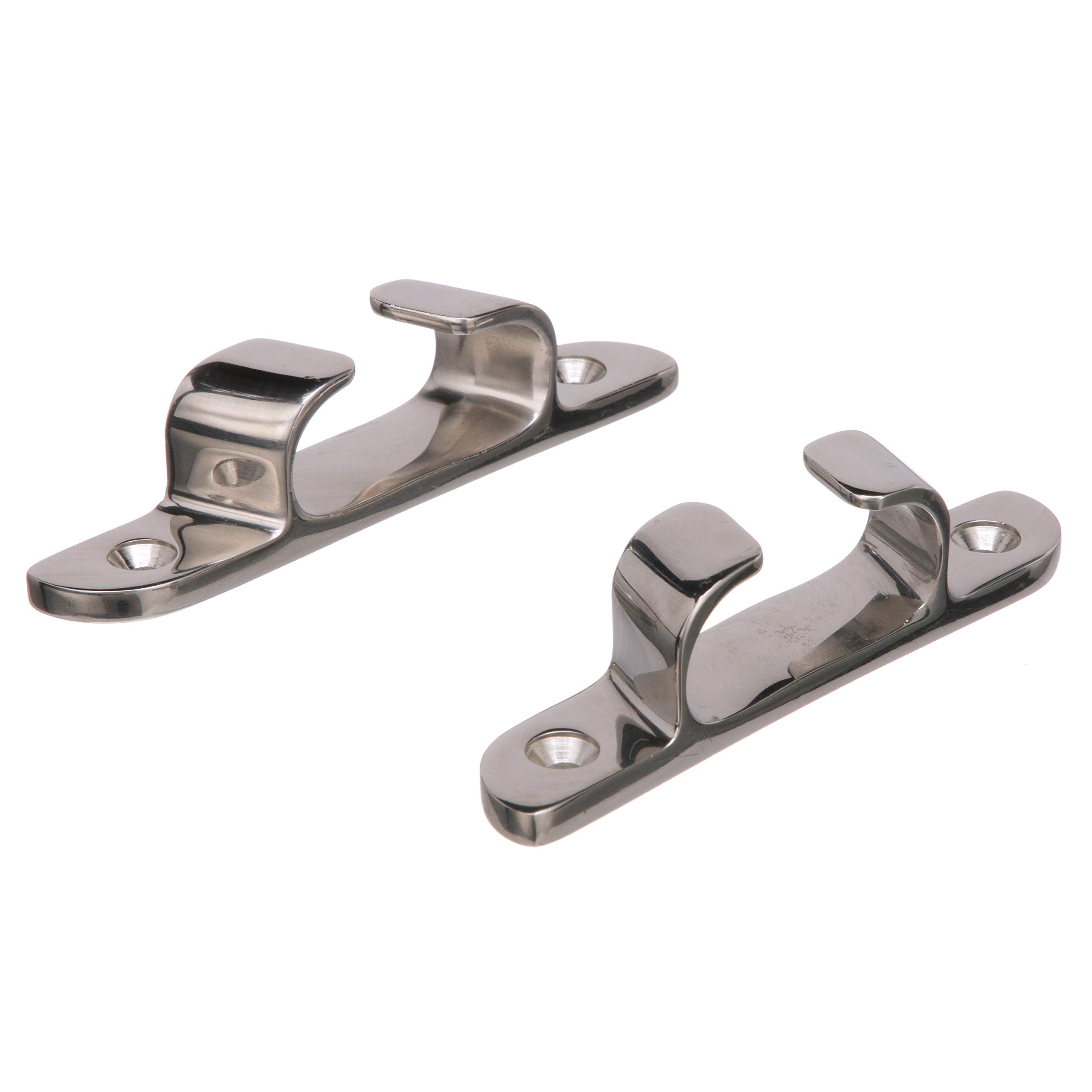 Seachoice 316 Stainless Steel Bow Chocks, 4-3/4 in. Long, Accepts Up to 5/8 in. Line, One Size, Pack of 2