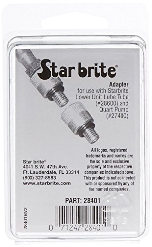 STAR BRITE Lower Unit 8 MM Adapter Fitting for Nissan, Yamaha, Tohatsu, Mecury (028401)