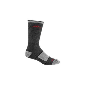 Darn Tough Merino Wool Boot Sock Full Cushion,Black,Large