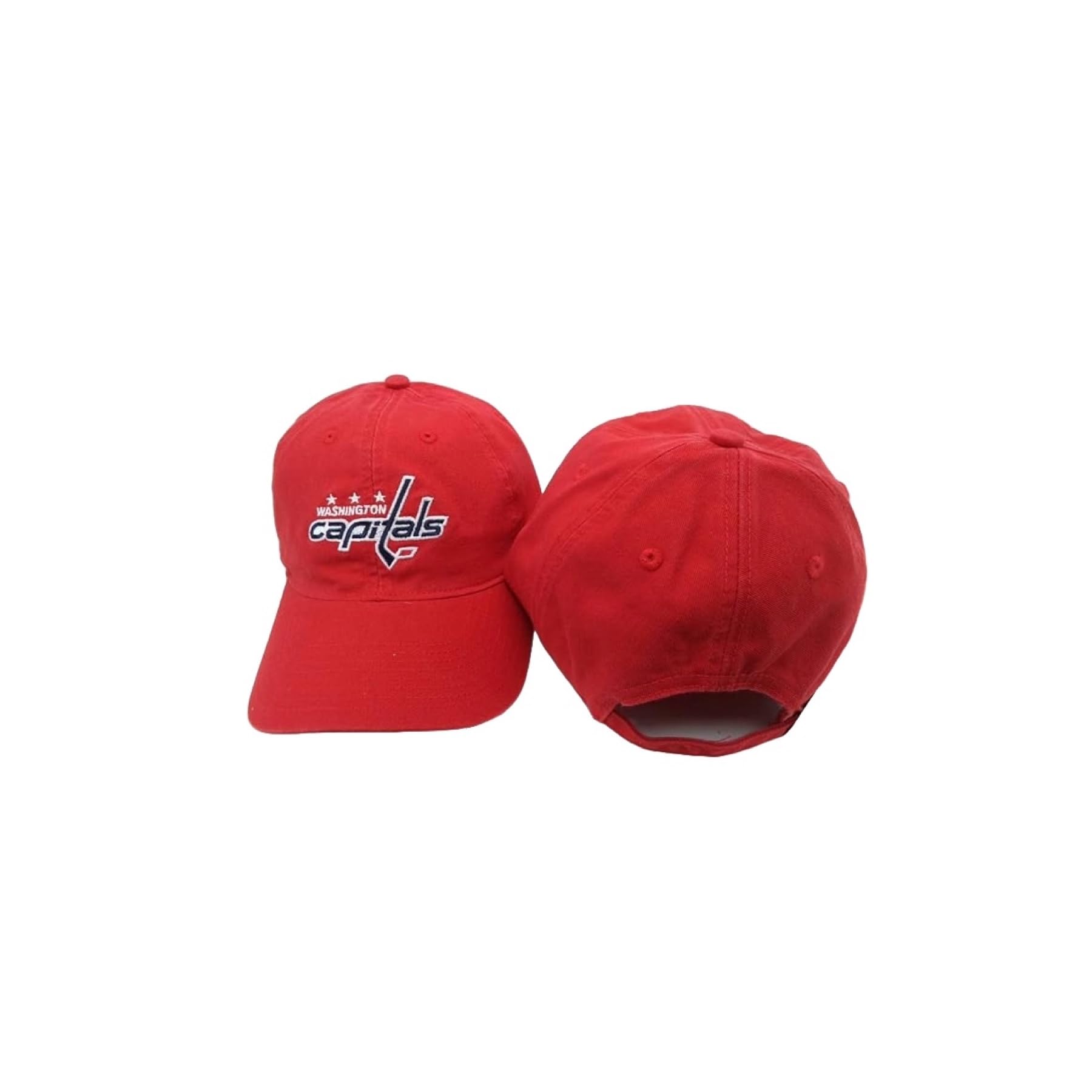 Washington Capitals Red BL Slouch Adjustable Hat