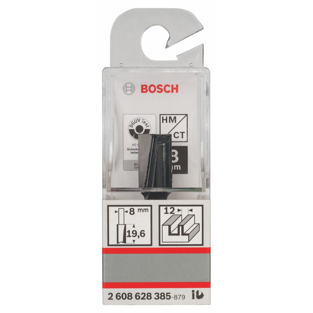 Bosch 2608628385 Groove Cutter 8mmx12mmx51mm