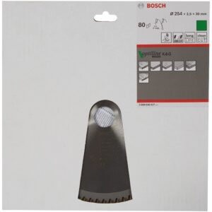 Bosch 2608640437 OPWOB 10" x 30mm 80T Circular saw blade Top Precision