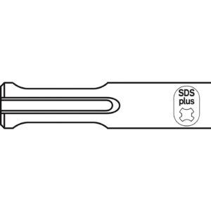 Bosch 1608690015 Pointing Chisel with Sds-Plus 32mmx7.87In