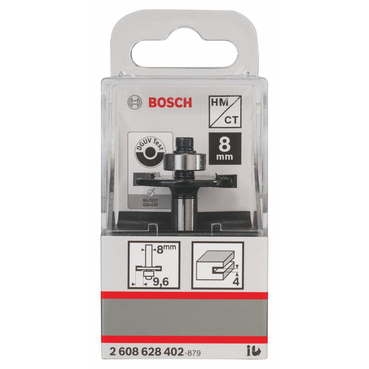 Bosch 2608628402 Panel Chamfer Bit 8x32x4mm