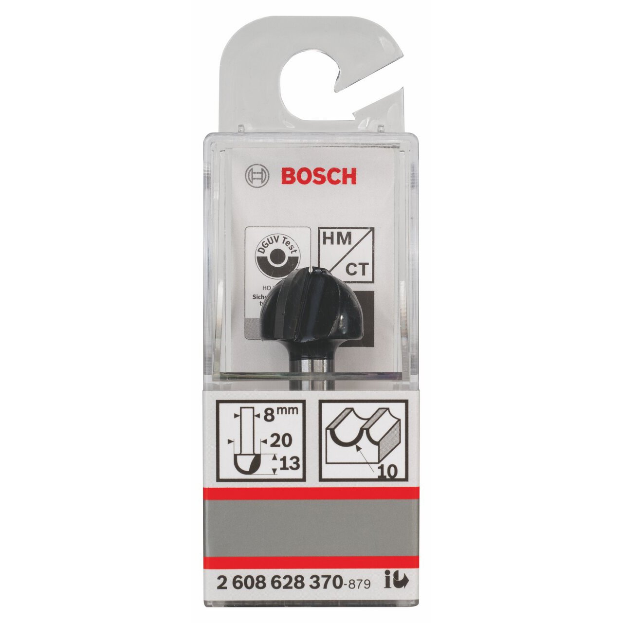 Bosch 2608628370 Core Box Bit 8mmx20mmx46mm