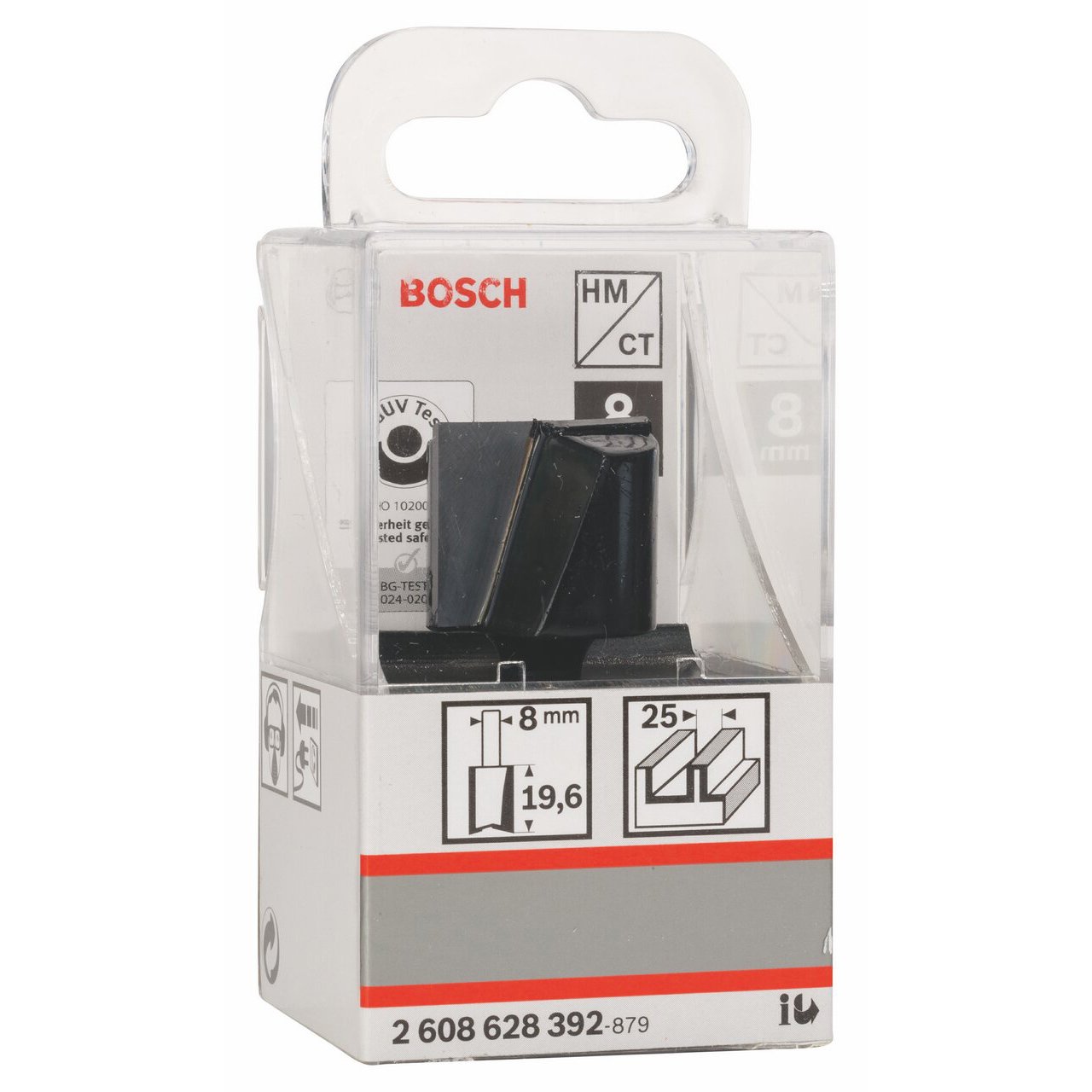 Bosch 2608628392 Groove Cutter 8mmx25mmx51mm