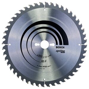 bosch 2608640672 circular saw blade "top precision" opwos 11.81inx30mm 48t