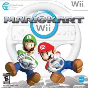 Mario Kart Wii with Wii Wheel