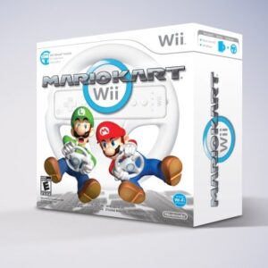 Mario Kart Wii with Wii Wheel