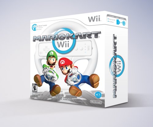 Mario Kart Wii with Wii Wheel