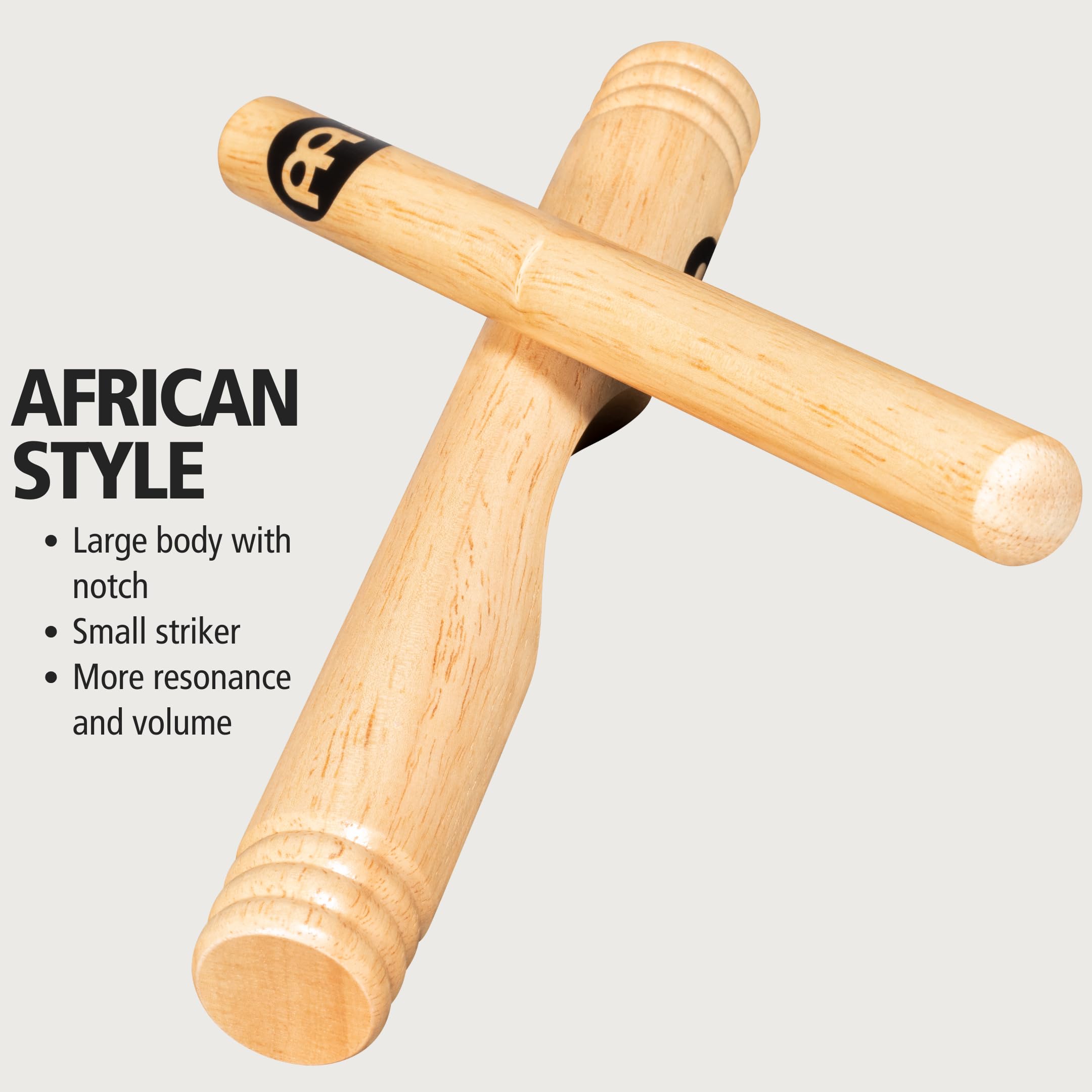 Meinl Percussion CL2HW African Hardwood Claves