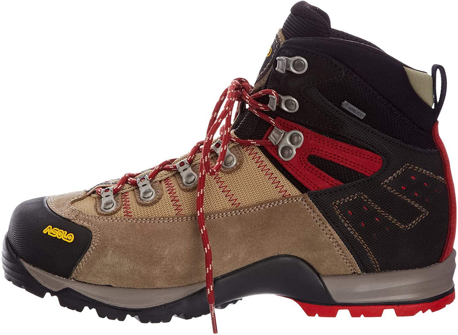 Asolo Men's Fugitive GTX Light Hiking and Trekking Boots (Wool/Black, 10.5)