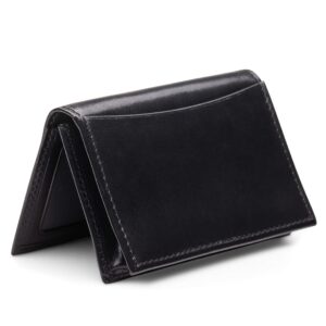 Bosca | Men’s 2 Pocket Card Case Wallet with I.D. Window in Italian Old Leather