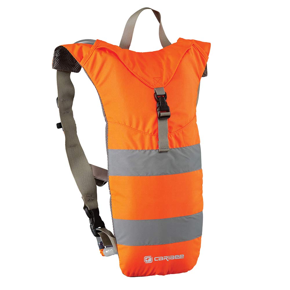 Caribee 3L Nuke Hi-Vis Hydration Backpack (Hi Vis Orange)