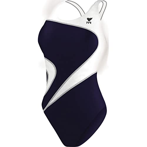 TYR Women's Alliance Splice Maxfit Navy/White 38